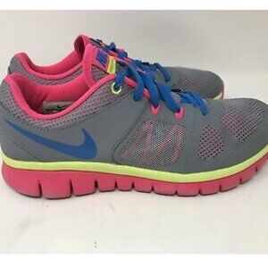 Nike Flex 2014 Run Brightly Colored Sneakers. Youth 4.5.
